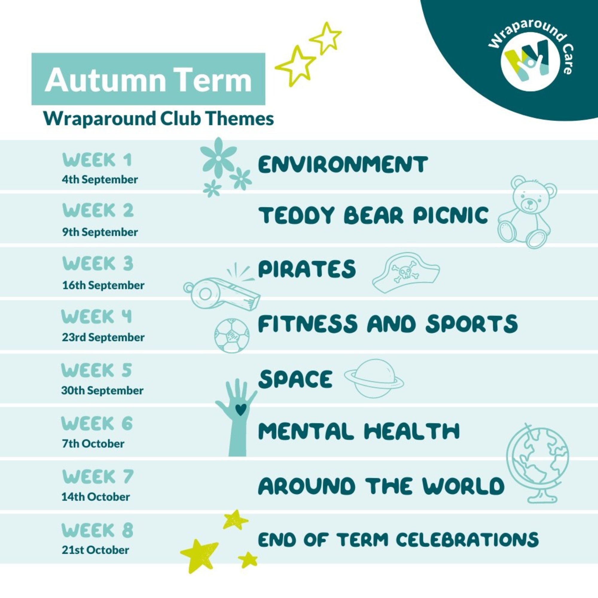 Wraparound Club Themes